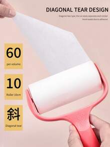 Nail Art Tools Roller Cleaner, Sticky Paper Roller Brush, Silicone Stamp, Decal Remover, Nail Polish Tools, Replaceable Roller Paper