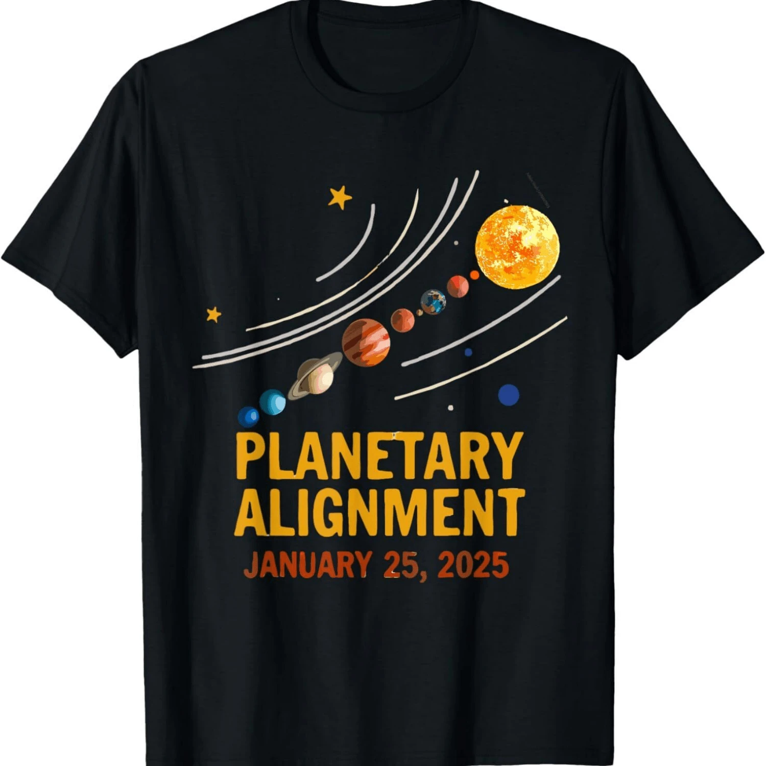 System Solar Alignment January 25th 2025 T Shirt