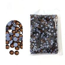 Cristales de strass para aplicaciones en caliente de vidrio, fondos planos para DIY en ropa, telas y decoración - Multicolor - Ver 35