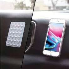 Cell Phone Suction Cup Case Silicone Holder Various Colors - Transparente - View 4