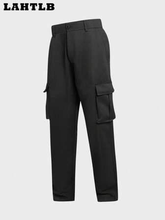 男式休闲纯色工装裤