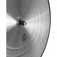 CONVEX MIRROR 40CM RUBBER FINISH USE IN RECEPTION GARAGE CORRIDORS SHOPS - Black - View 6