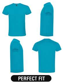 Roly 10 件裝短袖T 卹（48 小時內發貨） – 各種尺寸– 各種顏色– 100% 棉，雙圓領，加固接縫，管狀面料，基本款T 卹，男女通用T 卹，經濟型T恤. - 彩色 - 查看 8