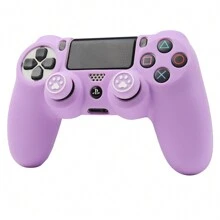 RALAN Pure Colour Design Controller Skin Cover With 2 Thumb Grips Compatible With PS4/Playstation 4 Slim/Pro Controller - Multicolor - View 10