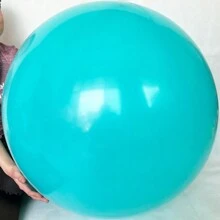 6 Big Balloons 36" Round Balloons Extra Large & Thick Balloons Reusable Giant Latex Balloons, For Photo Shoot/Birthday/Wedding Party/Festival/Event/Carnival Decorations - Multicolor - View 8