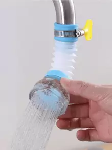 1/2/3pcs, Multi-Color Faucet Sprayer Head With Rotatable Nozzle & Extendable Filter - Splash-Proof Kitchen & Bathroom Accessory, Easy Install(Random Color And Style)