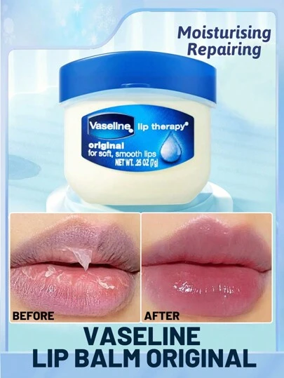 凡士林唇部护理 原装，保湿，滋养，补水，调理，舒缓，易于携带，持久保湿，适合旅行，纯净成分，多用途，修复，保护，恢复，保养，适合所有皮肤，干性皮肤，敏感性皮肤，成人和儿童，孕妇，日常护理，皮肤修复，身体护理，干燥气候，夜间修复
