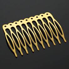 10 pezzi Pettini per capelli in stile cinese in metallo, accessori tradizionali orientali per decorazioni per capelli fai-da-te, pettini laterali, articoli scolastici