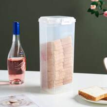 13*6*4.5 Inch Bread And Toast Storage Box, Fresh-Keeping Box, Suitable For Bread And Toast Storage, Sealed Cans