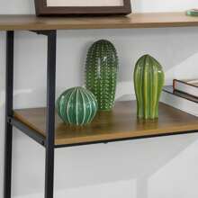 SoBuy FSB35-PF, Console Table Hall Table Side Table End Table Living Room Sofa Table With 3 Shelves, W120 X D30 X H80cm