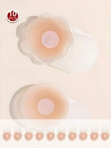 Lace Dancer Silicone Lift-Up Bra Pads For Women, Brides Wear, Gather&Lift Nipple Concealer Invisible Bra Straps