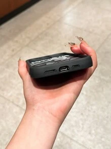 1 pieza Funda de teléfono con acabado mate de payaso inglés compatible con iPhone 16, 15 Pro Max, 14 Plus, 13, 12, 11, XS, XR, X, 7, 8, SE 2020, 2022 Cubierta protectora resistente al agua, a los golpes y a los arañazos