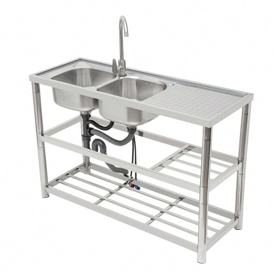 YUNRUX Kitchen Sinks - Silver - View 1
