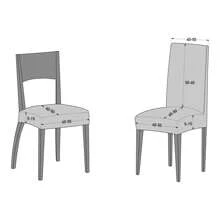 Ecommerc3 Antislip en extra zachte stoelhoes met rugleuning - Volledige bescherming en gemakkelijk aan te brengen stoelhoes - Elastische en verstelbare stoelhoes 100% gemaakt in Spanje⚫ GRATIS verzending ✅ 24/48 uur levering naar Spanje (schiereiland)