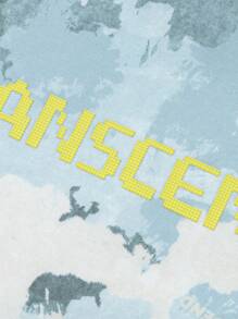 Balabala Boys' Loose Sweatshirt, Long-Sleeve Casual Spring Top - Blue Tint - View 5