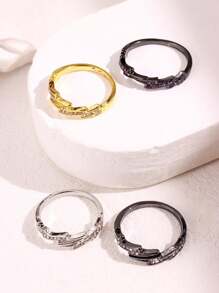 1 件时尚小众闪电戒指男士珠宝 - 閃電 - 查看 10