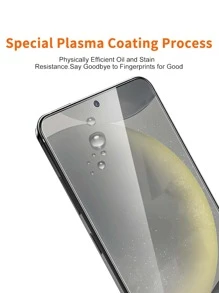 5片装钢化玻璃膜，防水，易于安装，高清无气泡，防刮防爆，兼容三星S26 Ultra/S26/S26 Plus/S24/S24 Plus/S24 Ultra/S25/S25 Plus/S25 Ultra/S23 Ultra/S23/S23 Plus/S23 FE/S24 FE/S22 Ultra/S22/S22 Plus/S21 Ultra/S21/S21 Plus/S21 FE/S20 Ultra/S20 FE/A55/A54/A53/A17/A16/A15系列 - 無色 - 查看 4