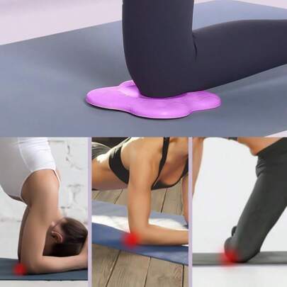 قطعة واحدة وسادة ركبة للمرونة والبيلاتس مُسمكة وماصة للصدمات مصنوعة من مادة EVA ، أوسادات مرفقية محمولة للتدريب اللياقة البدنية