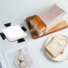 13*6*4.5 Inch Bread And Toast Storage Box, Fresh-Keeping Box, Suitable For Bread And Toast Storage, Sealed Cans