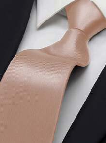 Gravata Multi Cores Slim Riscadinha Multi Social - Rosa empoeirado - Visão 1