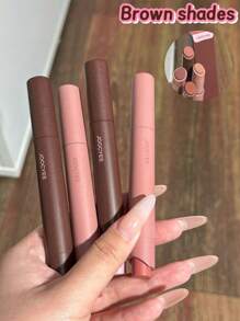 JOOCYEE VELVET ROUGE，日常休闲彩妆，提升肤色 - 144 Smoky Brown - 查看 8