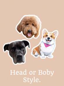 1/6pcs Custom Pet Stickers, Custom Dog Sticker, Custom Cat Sticker, Water Bottle Sticker, Dog Mom Gift, Wedding, Christmas Gift,Custom Photo Pet Sticker Customized Name Stickers Personalized Your Pet Photo Dog Cat Name Sticker Die Cut Customizable Waterproof Vinyl Sticker For Laptop Water Bottle Phone Case Merchandise Decor Decal Stuff Gift Idea For Her Him Adults