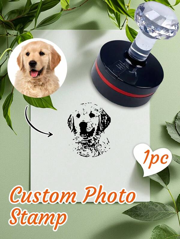 LICVIC 1/2pcs Custom Photo Round Stamp, Personalized Portrait Stamp, Customized Photo/Face Wooden Rubber Stamp, Picture Stamps Personalized, Diy Customized Stamp, Personalized Wedding Seal, Anniversary Stamps Personalized, Customizable Pet Stamp,Multi-Functional,Durable,Ornamental,Reusable,Exquisite,Stylish,High-Quality,Colorful,Modern,Custom,Personalized,Unique,Ideal Gifts For Him,Ideal Gifts For Her,Boyfriend,Dad,Girlfriend,Mom,Family,Friends,Tea Room,Home,Garden,Office,For Anniversaries,For Valentine's Day,For Mother's Day,For Birthdays,For Father's Day,For Graduation,For Weddings,For Housewarming,Customized Wedding Crafts