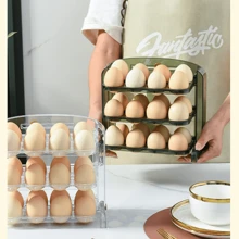 Organizador Porta Ovos Dobrável e Pratico - 24 Ovos