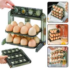 Organizador Porta Ovos Dobrável e Pratico - 24 Ovos