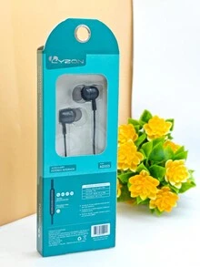 Headphone With 3.5MM Input Wired Earphone - Black - View 2