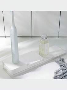 1 pieza Bandeja de tierra de diatomeas, plato de tierra de diatomeas, plato decorativo para el comedor, posavasos de tierra de diatomeas ultra absorbentes - Jabonera, bandeja para plantas y posavasos de múltiples propósitos, bandeja de secado de piedra para el baño y soporte para cepillo de dientes, bandeja absorbente de piedra de tierra de diatomeas para cocina, comedor, sala de estar, dormitorio, baño y muchos talla grande propósitos - Multicolor - Ver 12