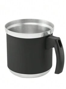Aluminum Mug Set 4 Pieces Colored Mug - 復古黑 - 查看 2
