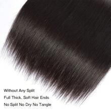 Straight Hair Bundles Unprocessed 10A Brazilian Straight Human Hair Bundles 3 Bundles Natural Color Real Human Hair Extensions For Women