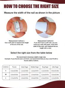 10片哥特风美甲贴纸：手工制作的短方形美甲贴纸，适合温柔的女士。贴纸表面饰有猫眼项链图案，并点缀着水钻和仿珍珠。简约独特，适合日常佩戴和派对场合。佩戴舒适，独一无二。强烈推荐！美甲贴纸，美甲用品，美甲护理必备！ - 彩色 - 查看 4