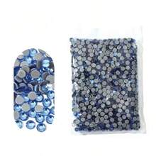 玻璃热修复水晶钻平底适用于 DIY 服装面料装饰 - 彩色 - 查看 48