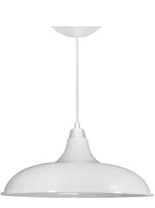 Chandelier Pendant Lamp Prato Bedd Retro Style 32cm Colors - White - View 1