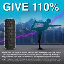 321 STRONG Foam Roller - Medium Density Deep Tissue Massager For Muscle Massage And Myofascial Trigger Point Release, With 4K EBook - Blue - View 10