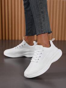 Boy & Girl's Casual Lightweight Soft Bottom Slip-On Shoes, Comfortable Non-Slip Breathable Flat Sneakers, Versatile For All Seasons