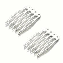 10 pezzi Pettini per capelli in stile cinese in metallo, accessori tradizionali orientali per decorazioni per capelli fai-da-te, pettini laterali, articoli scolastici