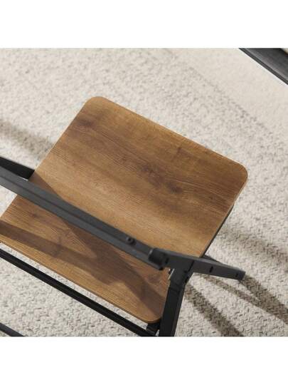 SoBuy FST88 PF Folding Stoel Kitchen Seat Height 43cm Vintage Dimensions (W D): Approx. 46 80 48cm view 6