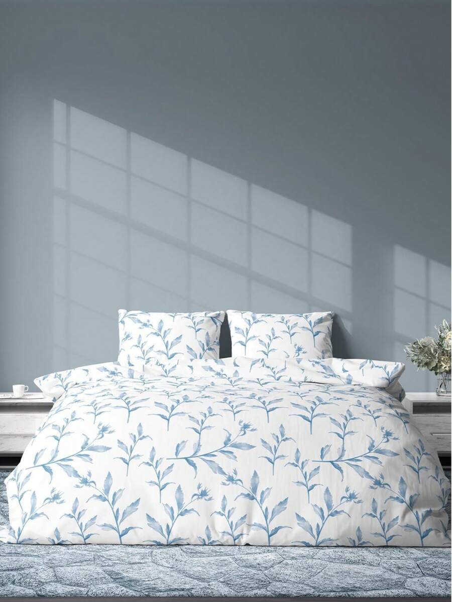 Set copripiumino a cuori rossi da 3 pezzi | Copripiumino 200x200 cm 1 pezzo e federe 80x80 cm 2 pezzi | SENZA LENZUOLA