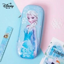 Disney Disney Princess Aisha Primary School Children's Children's Pencil Bag 3D Cute Girls' Stationery Box Large Capacity Creative Pencil Bag Pencil Case Back To School Season