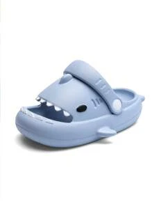 Sapatos Confortáveis de Bottom Macio para Crianças/Infantil, Estilo Verão, Modelo Furo de Tubarão