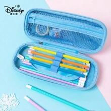 Disney Disney Princess Aisha Primary School Children's Children's Pencil Bag 3D Cute Girls' Stationery Box Large Capacity Creative Pencil Bag Pencil Case Back To School Season