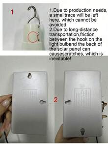 1pc Light With Timer, Rechargeable Solar Light Bulbs For Indoor Home, , Outdoor Camping Lamps For Tent, LED Solar Lights For Shed Night, Emergency Power Outage, Outside