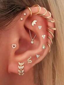 IRONBOX 1pc 16G Surgical Steel Hinged Clicker Septum Nose Rings Hoop Helix Cartilage Daith Tragus Earrings Body Piercing Jewelry
