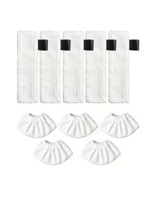 1/2/4/6pcs Replacement Pad Set Compatible With Karcher SC1, SC2, SC3, SC4, SC5, CTK10 Hand Scrubbers And Mops