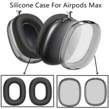 Set Casing Pelindung Silikon Kompatibel dengan Max, Casing Pelindung Silikon Lembut Transparan, Penutup Pelindung TPU, Casing Pelindung Silikon Terbaru, Penutup Pelindung Silikon, Tahan Air, Tahan Debu, Anti Sidik Jari, Tahan Gores, Anti Jatuh, Perlindungan Menyeluruh 360°, Cangkang Pelindung Headphone Silikon Transparan, Penutup Ikat Kepala Silikon, Bahan Silikon Lembut, Lebih Nyaman, Tahan Lama dan Mudah Dibersihkan, Tersedia Berbagai Warna, Hadiah yang Bagus - MultiWarna - View 9