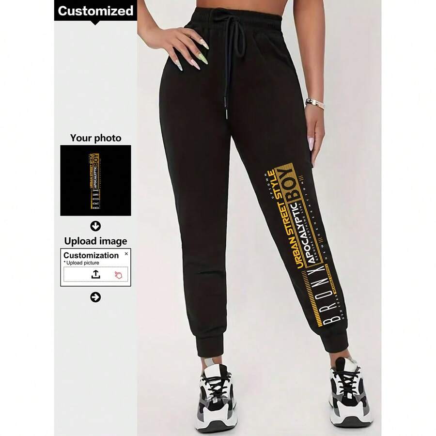 Customize Women's Pants, Upload The Favorite Picture, Gift