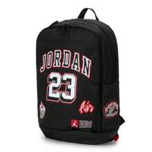Nike Unisex Backpack, Large Capacity Computer Bag, Sports Bag, Student School Bag JD2433006AD-002 - Black/Red - View 1